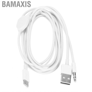 Bamaxis 2 In 1 Type-C Audio Charging Cable 3.5mm Headphone Plug Adapter Universal