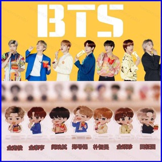 Gp1 ฟิกเกอร์อะคริลิคตั้งโต๊ะ KPOP BTS JIN RAPMONSTER JUNGKOOK SUGA V BTS Derivative Desktop Ornamen 7 ชิ้น