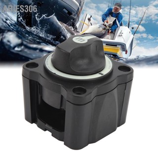 Aries306 300A Marine Battery Switch วงจรเดียวเปิดปิดสวิตช์แบตเตอรี่พร้อมลูกบิดสำหรับ RV Yachet