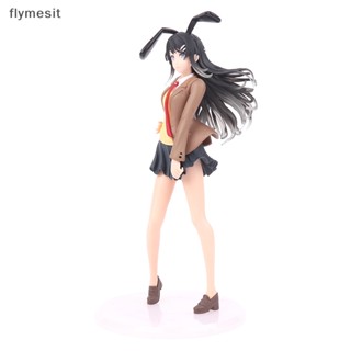 Flymesit โมเดลฟิกเกอร์ PVC อนิเมะ Taito Sakurajima Mai Coreful Bunny Ver Sexy Girl Hentai ของเล่น สําหรับเก็บสะสม