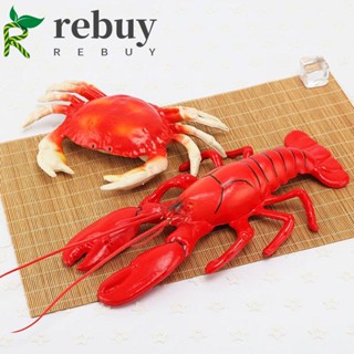 ซื้อซ้ํา โมเดลกุ้งก้ามกรามเหมือนจริง 1 ชิ้น ตกแต่งร้านค้าปลอม โมเดลอาหารตลก