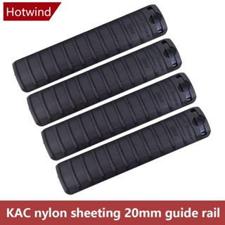 Hotwind แผงแฮนด์การ์ดยุทธวิธี แบบยาว 20 มม. สําหรับ KAC M4 AR15 M16 416 Y4Z1 4 ชิ้น ต่อชุด