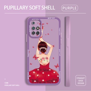 เคสโทรศัพท์ Redmi 8 9A 9C 9T 10 10A เคสโทรศัพท์มือถือซิลิโคน TPU แบบนิ่ม ลายการ์ตูนผู้หญิง กันกระแทก