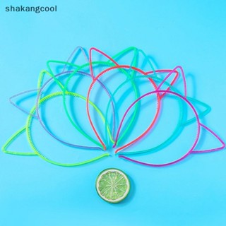 Shakangcool ที่คาดผมหูแมวเรืองแสงในที่มืด เครื่องประดับ สําหรับเด็กผู้หญิง งานปาร์ตี้วันเกิด SGL