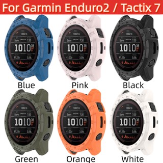 เคสนาฬิกาข้อมือซิลิโคน กันตก ป้องกันรอย สําหรับ Garmin Enduro 2 Tactix 7 Scale Circle