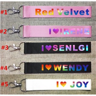 K-pop Red Velvet Laser Name of The Key Key Chain Phone Pendant Clearance sale