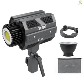 Colbor CL60 ไฟสตูดิโอถ่ายภาพ LED 65W 2700K-6500K CRI97+ 10 มา 8.9 หรี่แสงได้