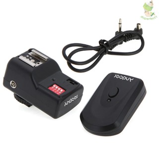 Andoer แฟลชทริกเกอร์วิทยุไร้สาย 16 ช่องทาง Speedlite Flash Trigger Universal Came-8.9