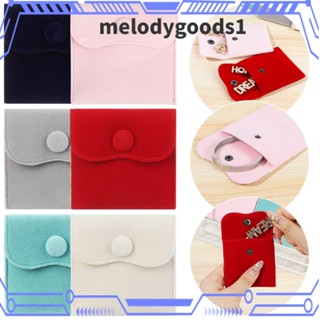 Melodygoods1 ถุงบรรจุภัณฑ์ แบบพกพา สําหรับใส่เครื่องประดับ สร้อยข้อมือ