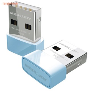 [largelook] อะแดปเตอร์รับสัญญาณเครือข่ายไร้สาย 150Mbps Mini USB WiFi LAN Wi-Fi เสาอากาศ 802.11 b/g/n สําหรับ PC Windows 8 8.1 10 11