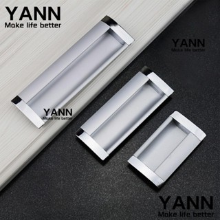 Yann1 มือจับประตู ตู้เสื้อผ้า ลิ้นชัก อลูมิเนียมอัลลอยด์ แบบฝัง