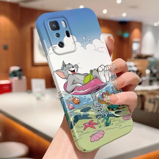 เคสโทรศัพท์มือถือแบบแข็ง กันกระแทก ลาย Tom Jerry ตลก สําหรับ Xiaomi 10 12 Pro 11 Lite 5G NE Poco F2 Pro F4 X3 NFC X3 Pro