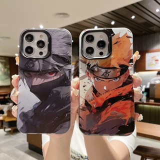 เคสโทรศัพท์มือถือ กันกระแทก ลายการ์ตูนนารูโตะ Kakashi สําหรับ IPhone 11 12 13 14 Pro Max 14 Pro Max 13 Pro 12