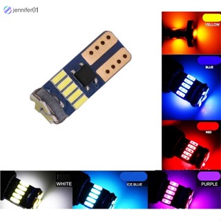 Jen หลอดไฟ T10 W5W 15SMD 4014 ขนาดเล็ก สําหรับรถยนต์ รถจักรยานยนต์