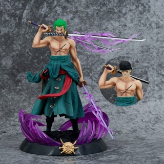 ฟิกเกอร์อนิเมะ One Piece Dream Sauron Three-Sword Flow แบบสองหัว แบบเปลี่ยน SB5432