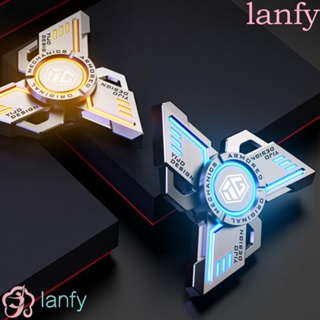 Lanfy ของเล่นสปินเนอร์อัจฉริยะ ลดความดัน เรืองแสงในที่มืด ขนาดเล็ก ของขวัญวันเกิด