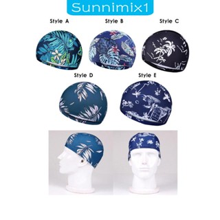 [Sunnimix1] หมวกว่ายน้ํา ใส่สบาย เหมาะกับฤดูร้อน สําหรับเล่นกีฬา ว่ายน้ํา ชายหาด ยาว และสั้น