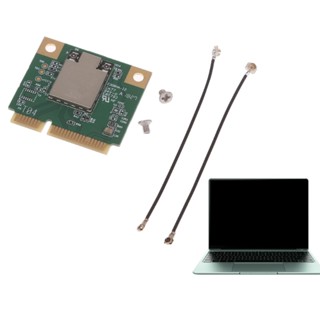 R* RTL8822BE อะแดปเตอร์การ์ด WiFi BT4 2 5GH 2 4GHz สําหรับ Windows 10 11 Mini PCIe