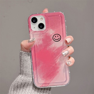 กราฟฟิตีสีชมพู ถุงลมนิรภัย เคสไอโฟน TPU Compatible for iPhone 11 14 13 12 Pro Max 7 8 SE XR 11Pro 14 Plus X XS Max 2020