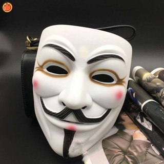 หน้ากากสยองขวัญ V for Vendetta Mask V for Geek Mask Full Face หน้ากากผู้ชาย ฟิล์มและหน้ากากโทรทัศน์ YKTTH