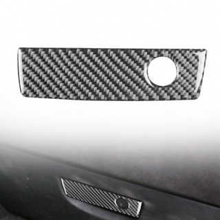 ⚡NEW 8⚡For Dodge For Challenger 2008-2014 Carbon Fiber Box Handle Panel Cover Trim