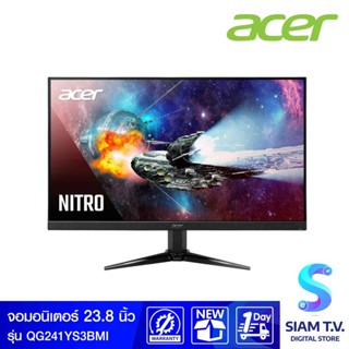 MONITOR (จอมอนิเตอร์) ACER NITRO QG241YS3BMIIPX - 23.8" VA FHD 165Hz FREESYNC PREMIUM โดย สยามทีวี by Siam T.V.