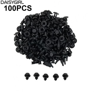 【DAISYG】Rivets Retainer Clips Car Splash Guard Rivet Black Parts fasteners Fittings