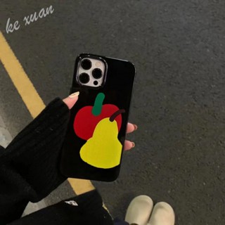 เคสป้องกันโทรศัพท์มือถือ แบบนิ่ม ลายผลไม้ กันกระแทก สําหรับ Iphone 14 13promax xr 11 8plus 9T5T