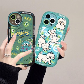 เคสโทรศัพท์มือถือ ซิลิโคนนุ่ม ลายการ์ตูนมอนสเตอร์ และลูกสุนัข สําหรับ VIVO Y02 V25 Y22 Y35 Y16 Y21T Y21S Y33S Y11 Y12 Y15 Y17 Y12S Y12A Y15S Y15A Y20S Y20i Y19 Y91C Y30 Y50 Y51 S1