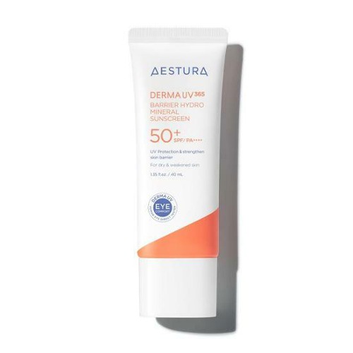 Aestura Derma UV365 Barrier ครีมกันแดดแร่ธาตุไฮโดร 40 มล.