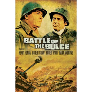 Battle of the Bulge รถถังประจัญบาน (1965) DVD หนัง มาสเตอร์ พากย์ไทย