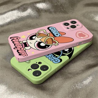 เคสโทรศัพท์มือถือ ลายการ์ตูน Powerpuff Girls รวมทุกอย่าง สําหรับ Apple Iphone 13 14promax 12 11 xr