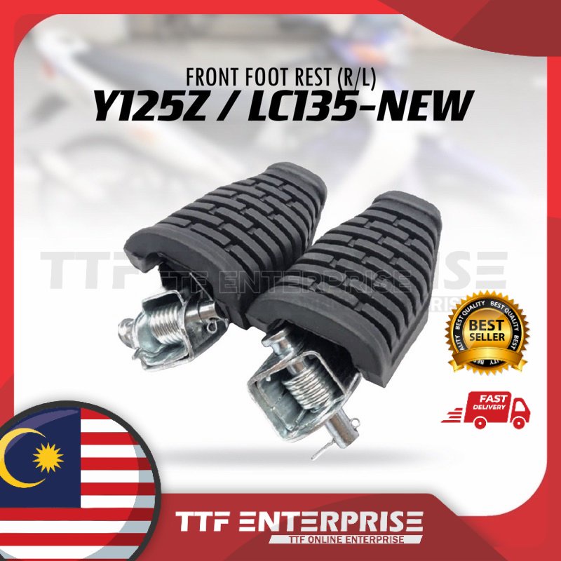 YAMAHA Y125Z / LC135-ใหม่ FOOT REST (R/L) FOOTREST 125 Y125 LC 135 LC135 V2 V3 V4 V5 V6