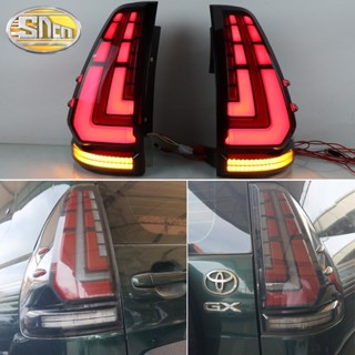 ไฟท้ายรถยนต์ LED ไดนามิก สําหรับ Toyota Prado 120 2003-2009 FJ120