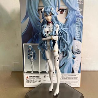 โมเดลฟิกเกอร์ PVC อนิเมะญี่ปุ่น Rei Ayanami Asuka Langley Soryu ขนาด 17 ซม. ของเล่นสะสม