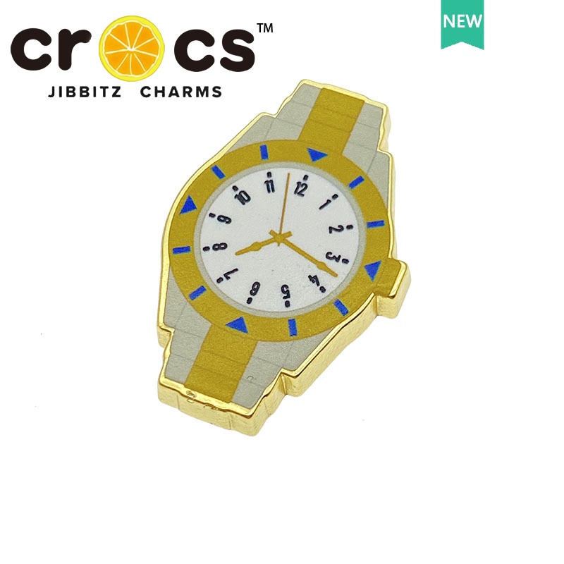 JIBBITZ cross charms ตัวติดรองเท้า ดอกไม้2025 ตัวติดรองเท้า cross