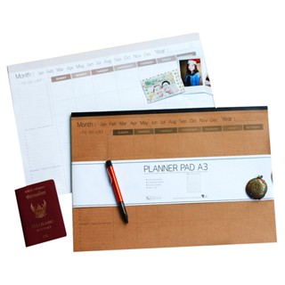 KRAFTTREE PLANNER PAD A3 แพลนเนอร์ Planner Pad