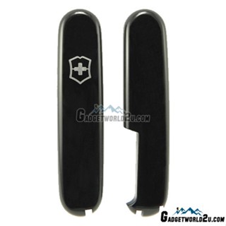 Victorinox ด้ามจับสเกล 91 มม. สีดํา พร้อมช่องใส่ปากกา