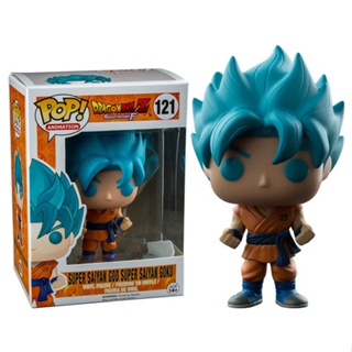 โมเดลฟิกเกอร์ อนิเมะ Dragon Ball funko pop Son Goku Vegeta PIPT ของเล่นสําหรับเด็ก