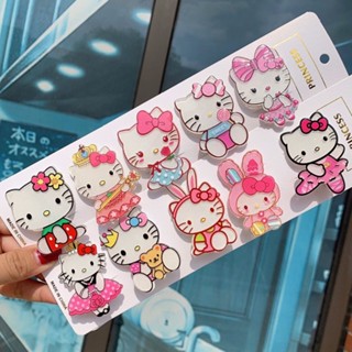 พร้อมส่ง~ กิ๊บติดผม ลายการ์ตูนเฮลโลคิตตี้ น่ารัก เครื่องประดับ สําหรับผู้หญิง