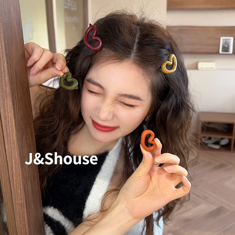 เคเอฟ614 สาวน่ารักสุด ๆ~สไตล์ยอดนิยมรักรูปร่างกิ๊บเกาหลีออกแบบผู้หญิงอุปกรณ์เสริม