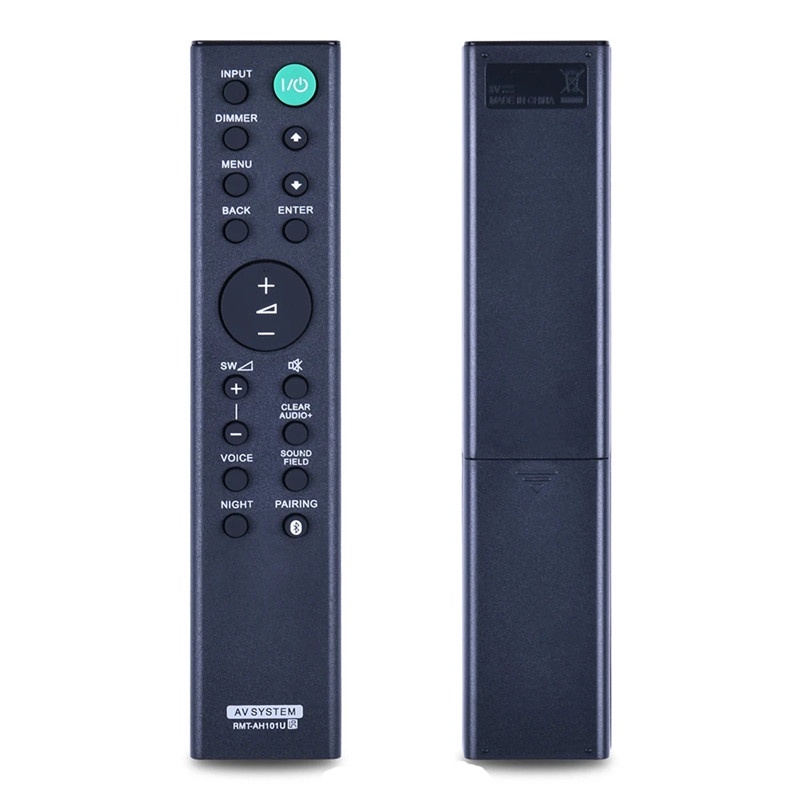 ยี่ห้อใหม่รีโมทคอนโทรล RMT-AH101U สําหรับ Sony soundbar HT-CT380 HT-CT780 SA-CT380 SA-WCT780 อะไหล่เ