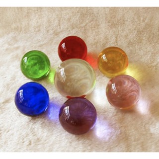 ลูกแก้วพญานาค ขนาด 2 ซม. 10 สี ให้เลือ ลูกแก้วคริสตัล เสริมดวง พกใส่กระเป๋าสตางค์ กระเป๋าเงิน ถุงเก็บเงินลูกแก้ว  ของมงค