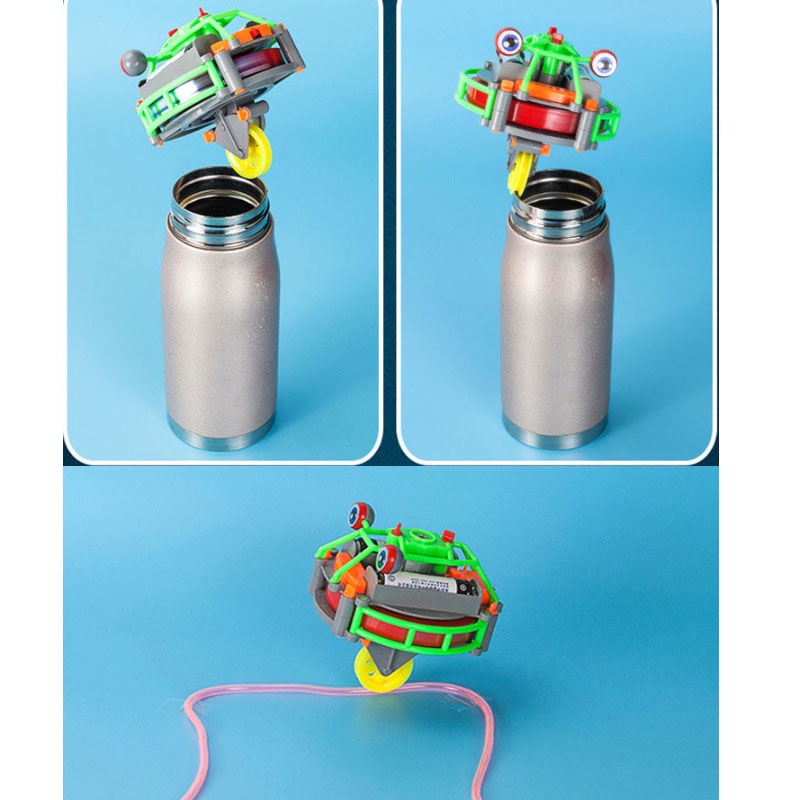 ตนเองสมดุลรถ หุ่นยนต์ไฟฟ้า เดินหุ่นยนต์ เชือกหุ่นยนต์ สร้างสรรค์ ของเล่นสําหรับเด็ก - รูปที่ 6