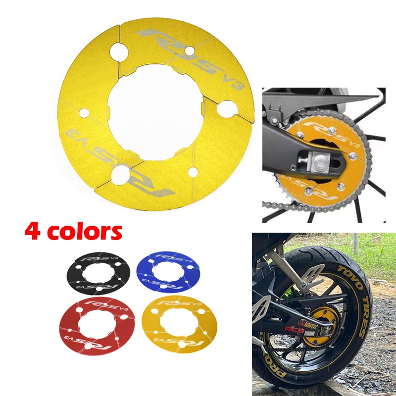 REALZION สําหรับ Yamaha Yzf R15 V3 R 15 V 3 2017 ถึง 2021 Motorcycel ด้านหลังเฟืองโซ่เกียร์ตกแต่งชุด