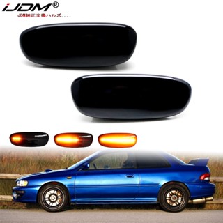 Ijdm ไฟเลี้ยว LED สีเหลืองอําพัน สําหรับ 1993 1994 1995 1996 1997 1998 1999 2000 2001 Subaru Impreza GC GM GF