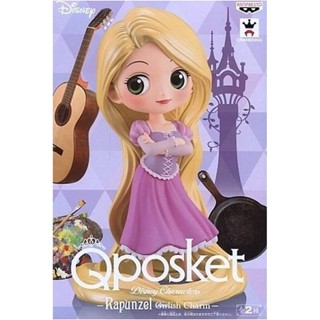 Rapunzel Girlish Charm - Pastel Color ของแท้ JP - Q Posket Banpresto [โมเดล Disney]