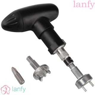 Lanfy ประแจขันลูกกอล์ฟ แบบเกลียว อุปกรณ์เสริม สําหรับดึงรองเท้ากอล์ฟ