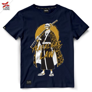 Dextreme เสื้อยืดการ์ตูนวันพีซ Trafalgar Law