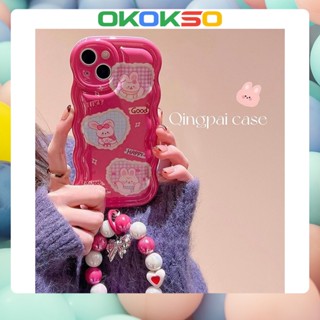 เคสมือถือ แบบนิ่ม ลายการ์ตูนกระต่าย กันกระแทก สําหรับ OPPO Reno9 Reno8 Reno7pro reno6 7z 8T 5 R17 A53 A9 2020 4Z 5G F11 A31 A15 A3S A78 A77 Findx3pro Findx5pro